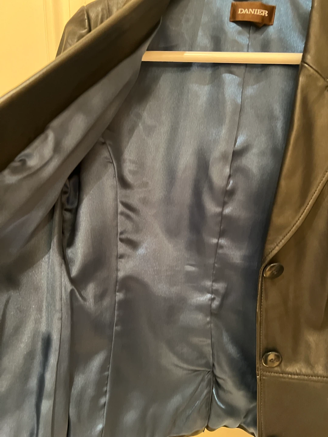 DANIER Leather Blazer Jacket - photo 5