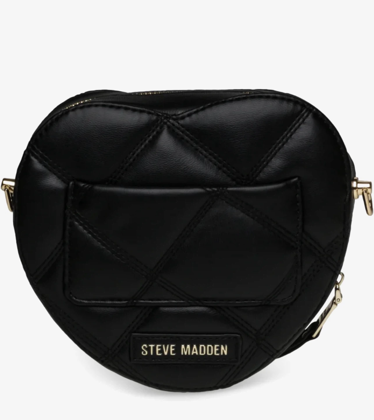 Steve Madden Black Quilted Heart Crossbody Bag - photo 2