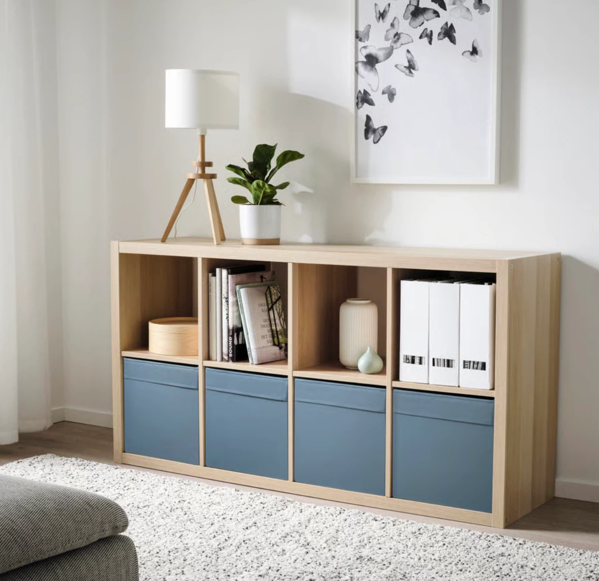 Blue Storage Bin from ikea. $20 for all 4 - photo 5