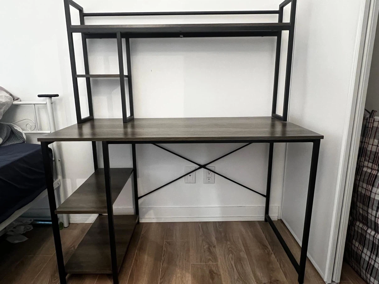 47 Inch Modern Industrial Computer Study Desk - photo 2