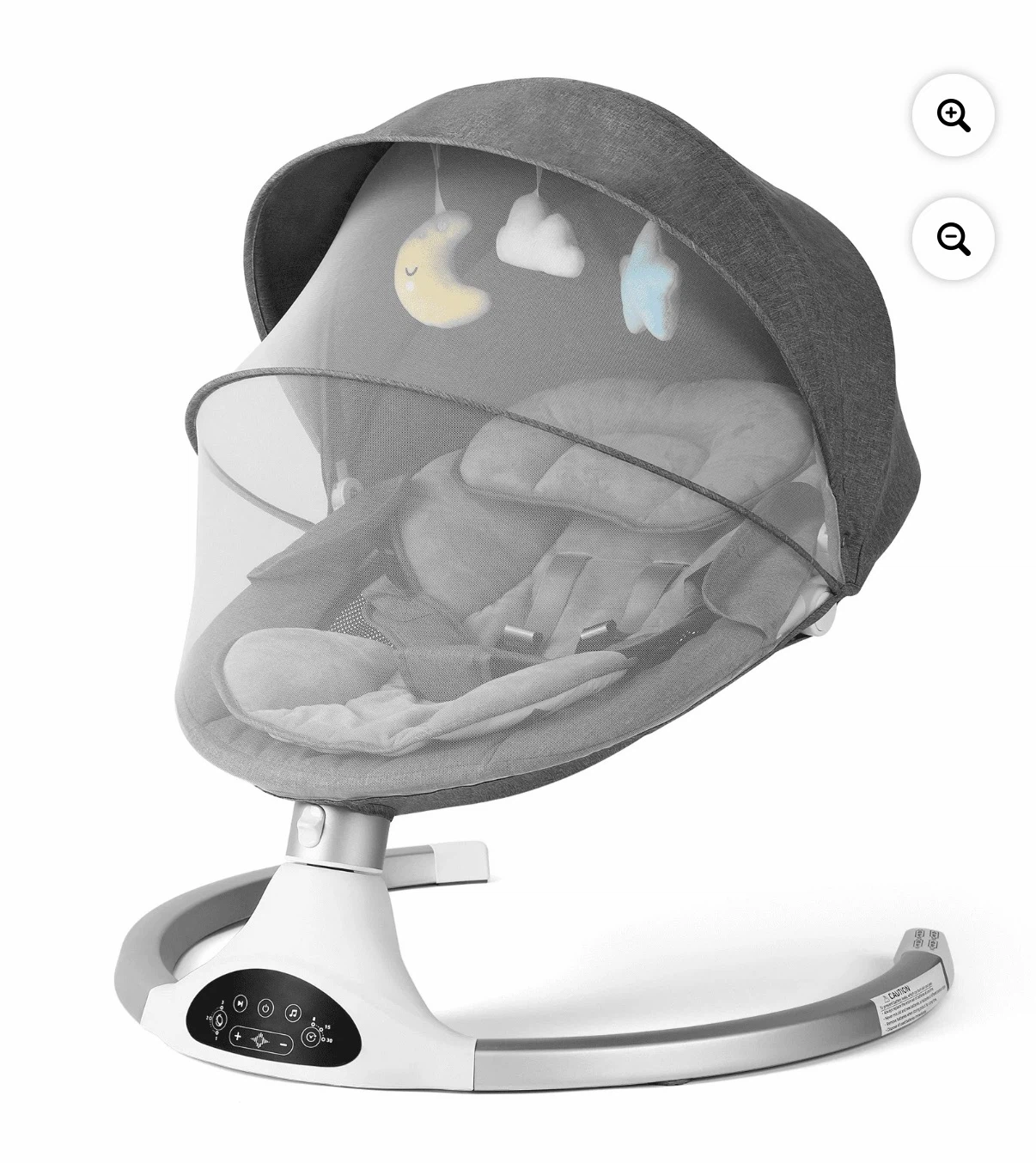 Baby Rocker with Canopy and Toys
