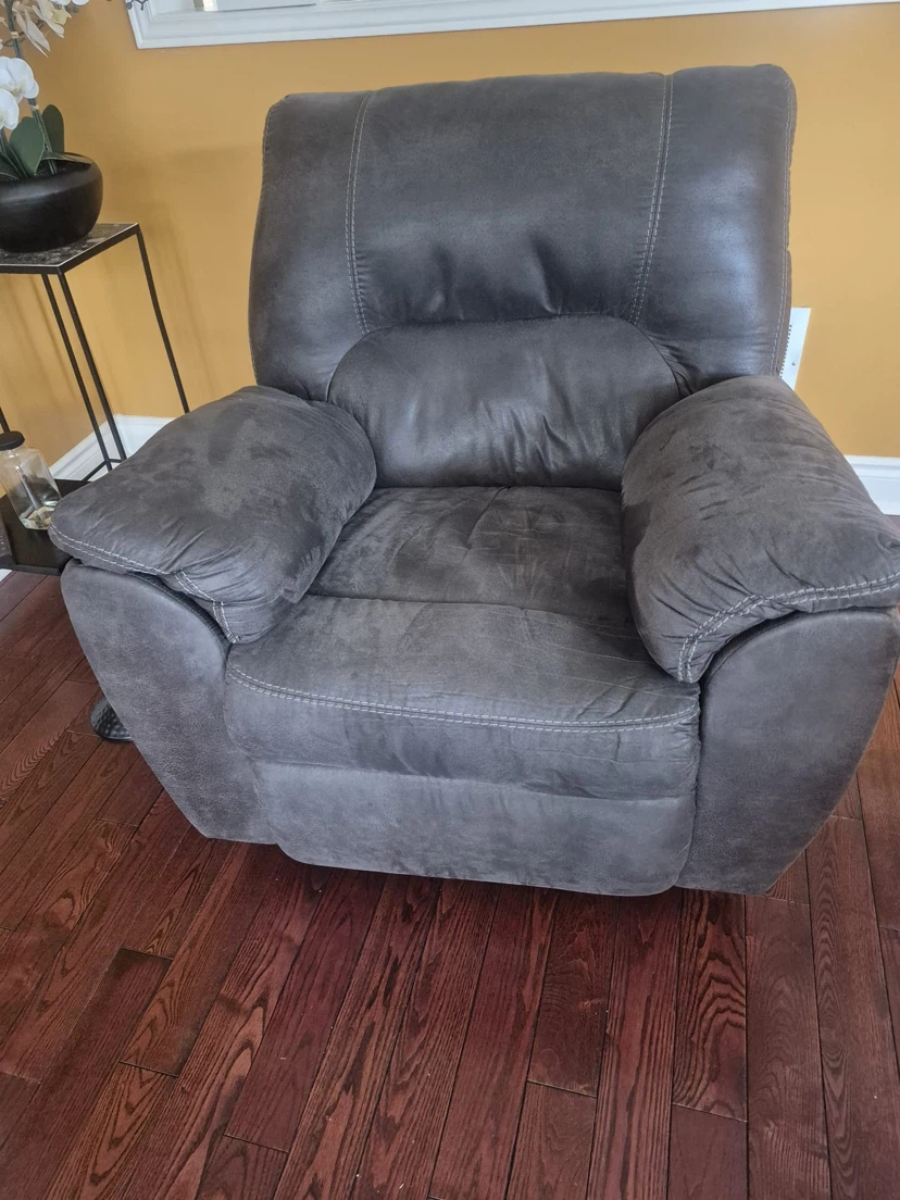 Grey Recliner Chair