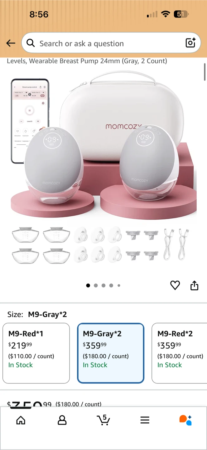 Momcozy Breast Pump M9 - photo 4