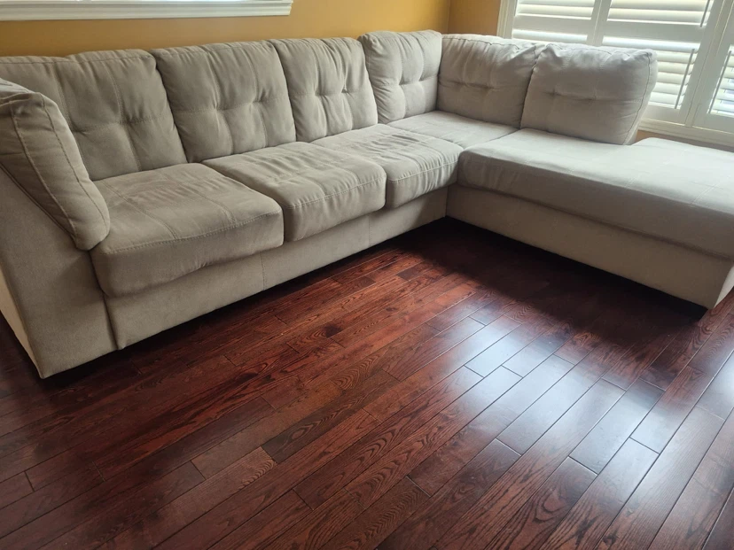 Large Sectional Sofa - Beige