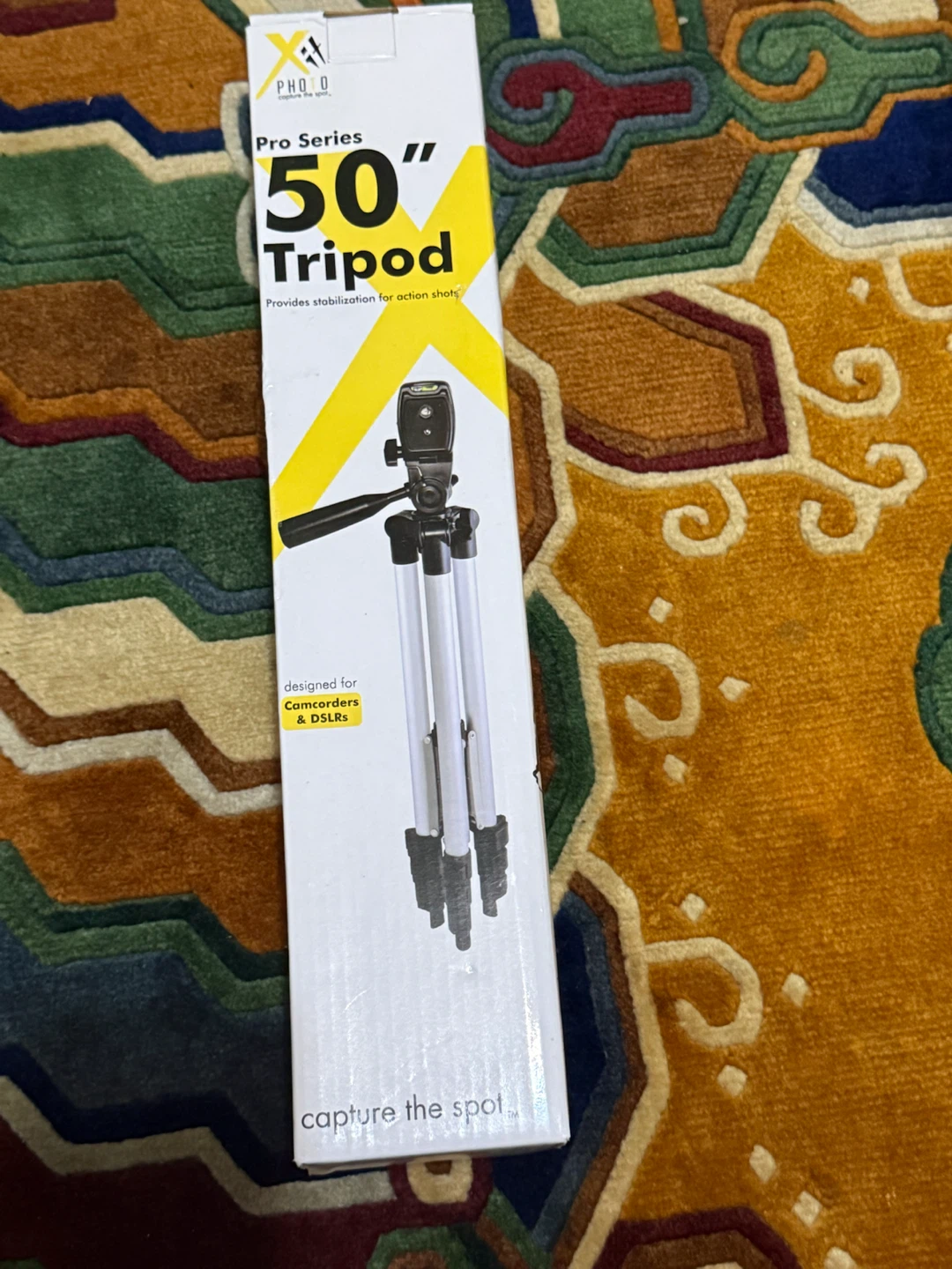 X PHOTO Pro Series 50" Tripod for Camcorders & DSLRs