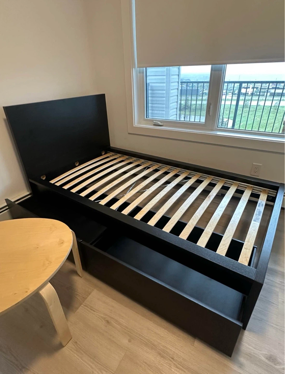 IKEA MALM Twin bed frame with 2 drawers - photo 2