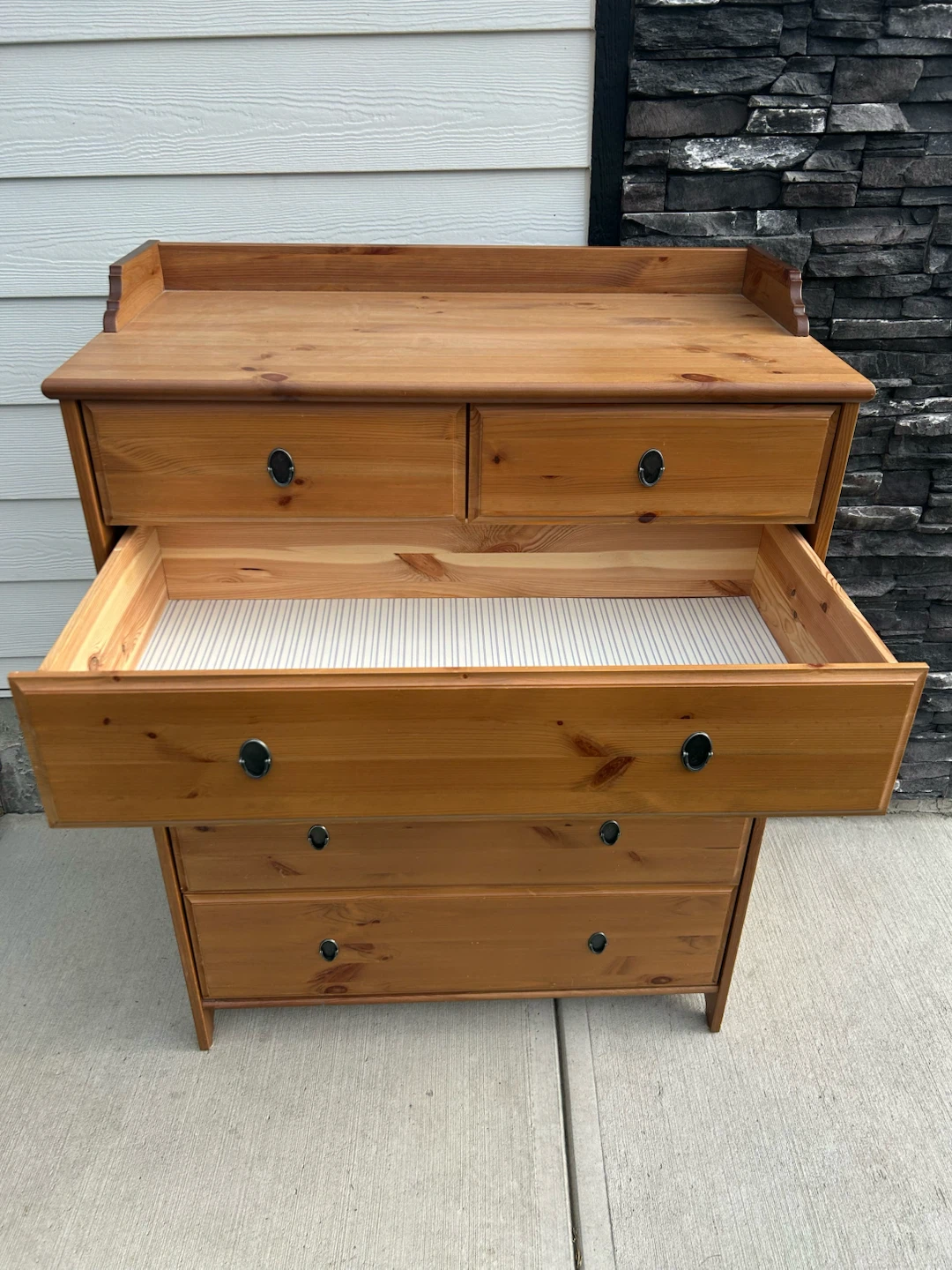 IKEA Dresser wooden with 6 drawers - photo 3