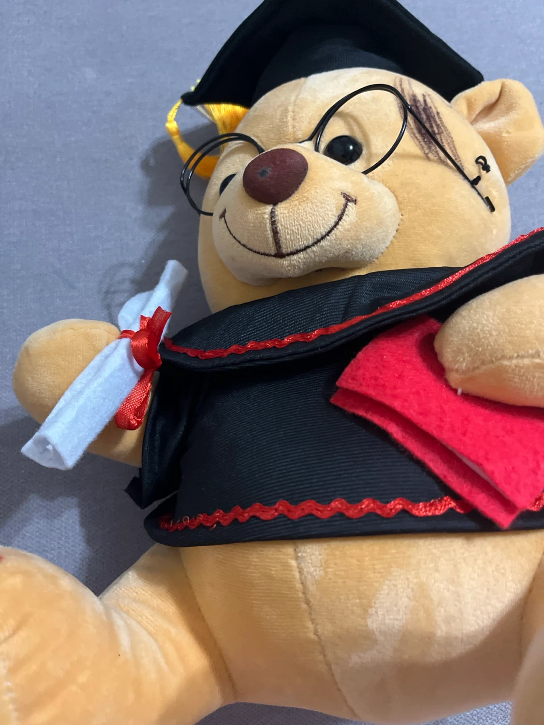 Graduation Teddy Bear Plush Toy with Diploma