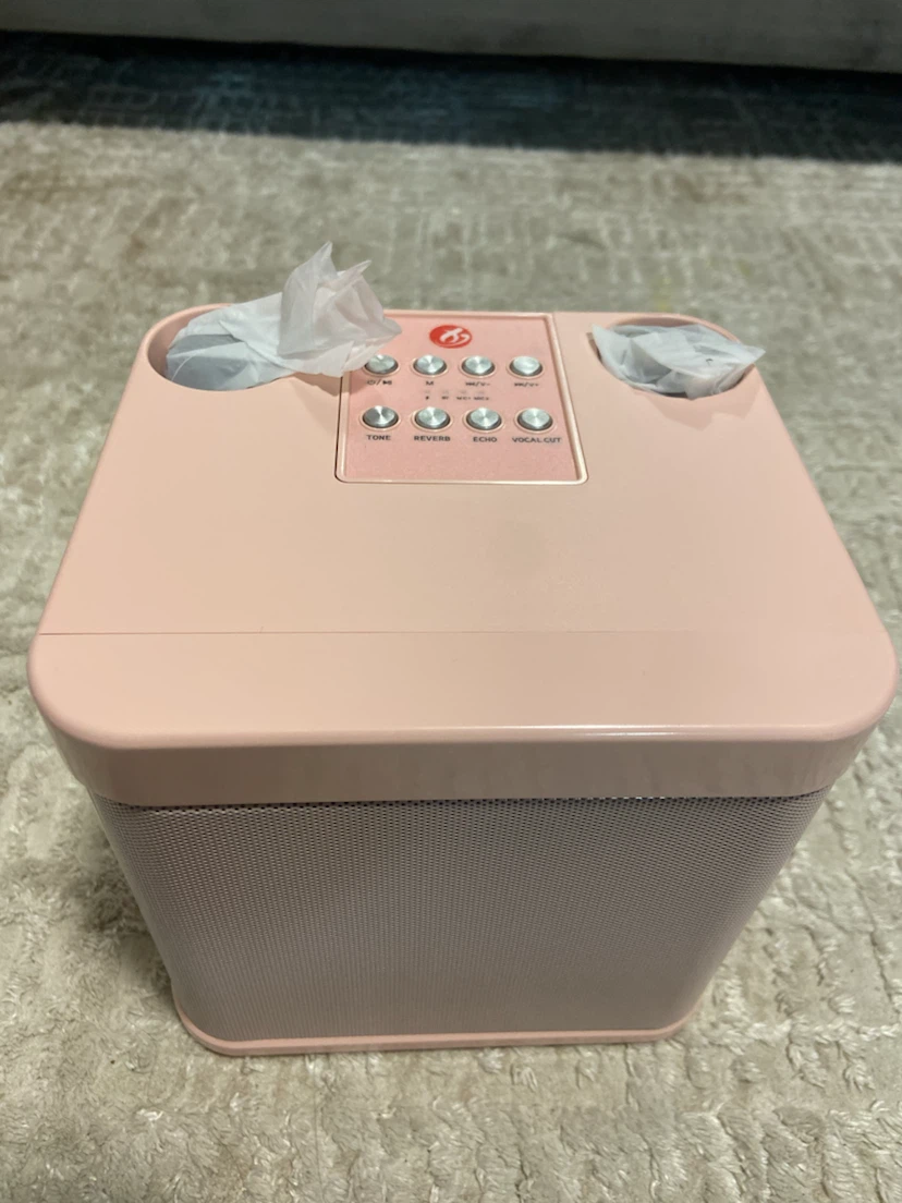 Wireless Karaoke Speaker with 2 Microphones - photo 2