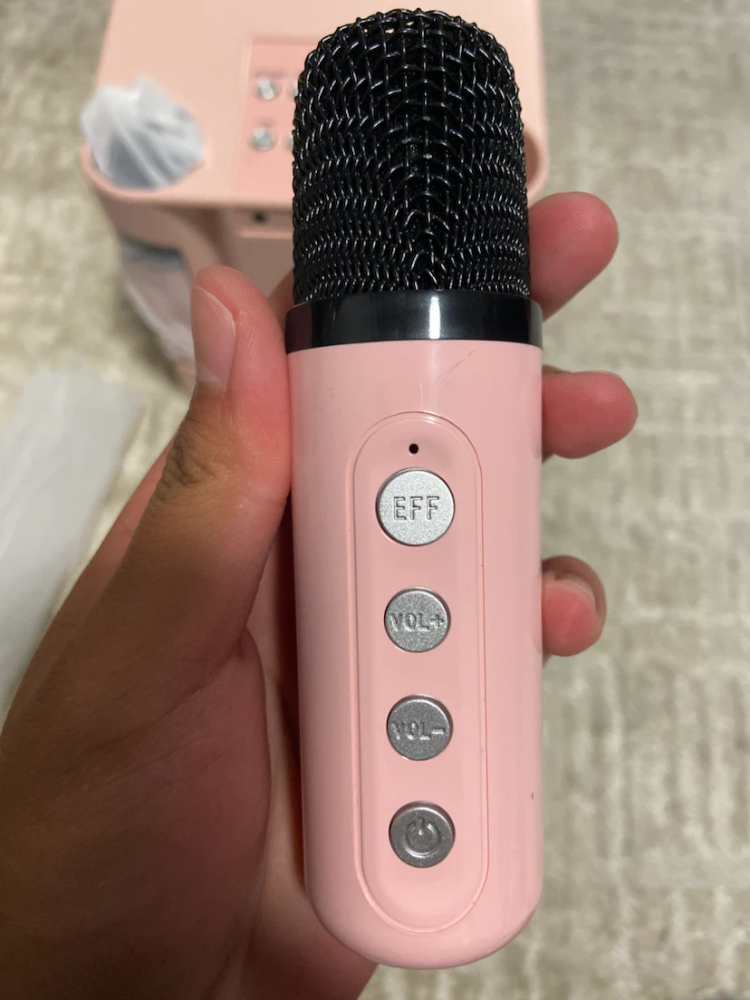 Wireless Karaoke Speaker with 2 Microphones - photo 4