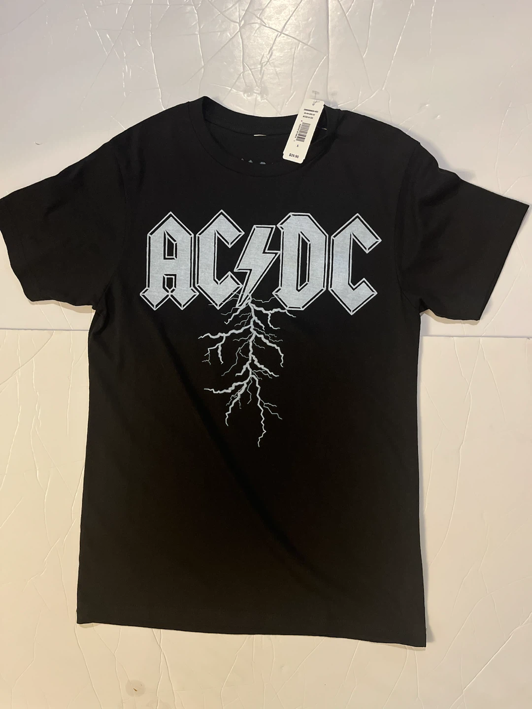 ACDC Black T-Shirt Size S