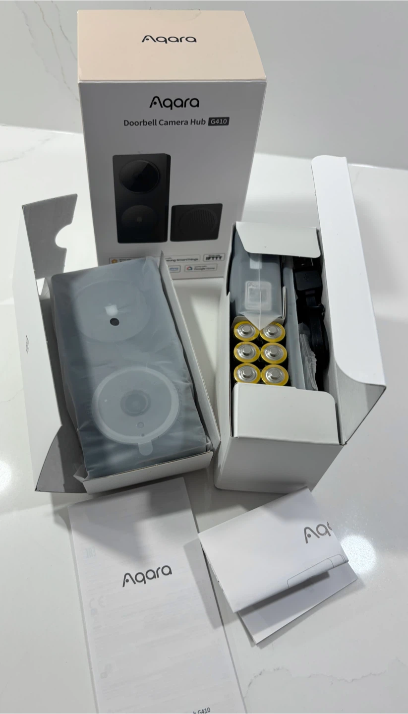 Aqara G410 Smart Doorbell Camera with Chime 2K, HomeKit Hub NEW - photo 2