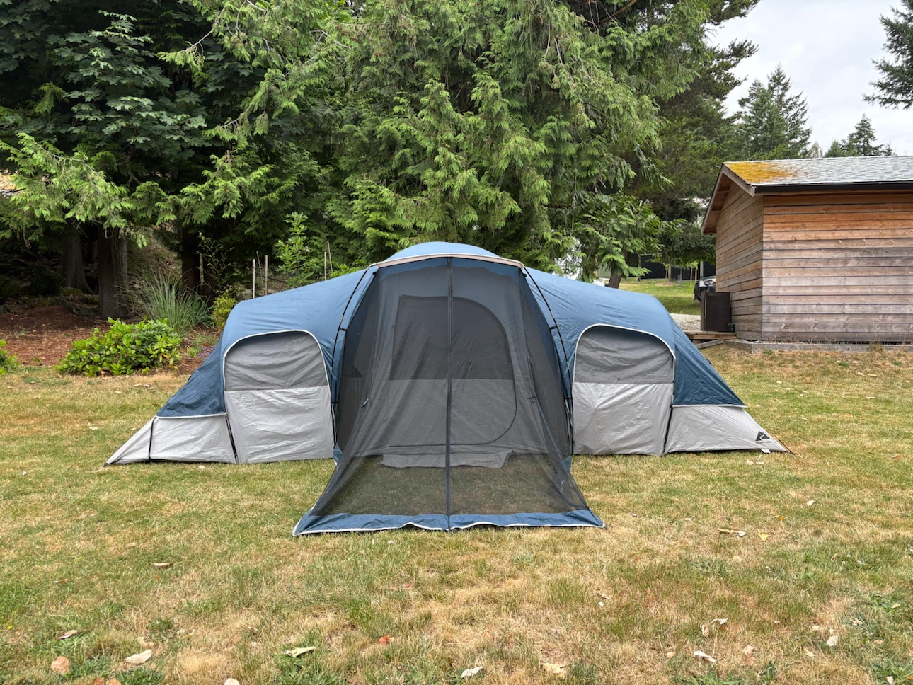 Tent + camping chairs