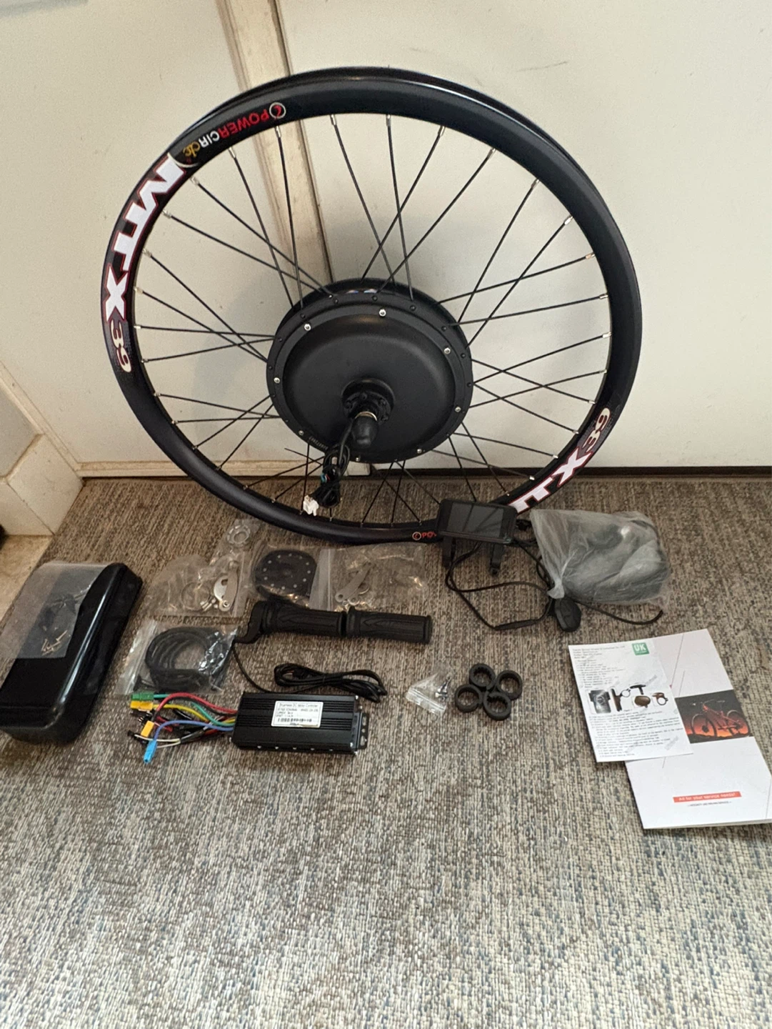 E-bike conversion kit 1000w 48v 27.5 inch (Brand new unused)