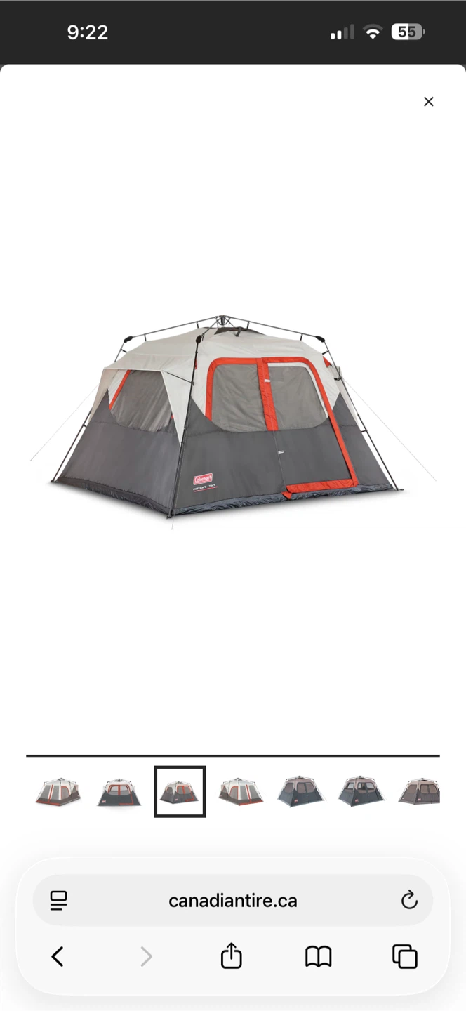 Coleman Instant Tent, 6-Person