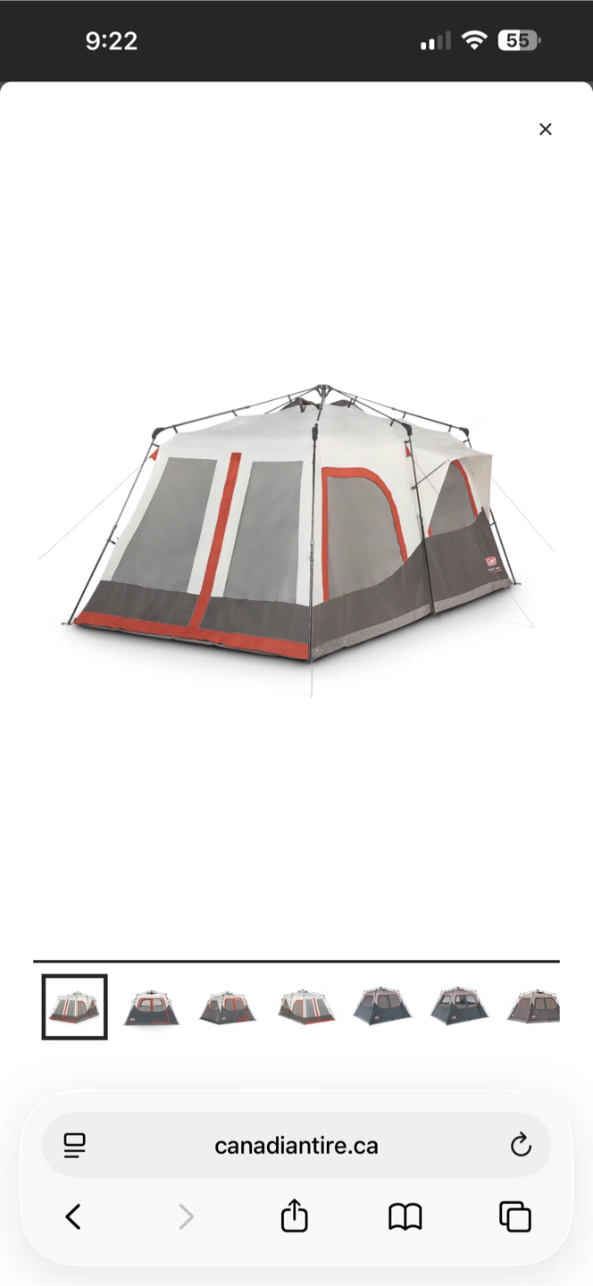 Coleman Instant Tent, 6-Person - photo 2