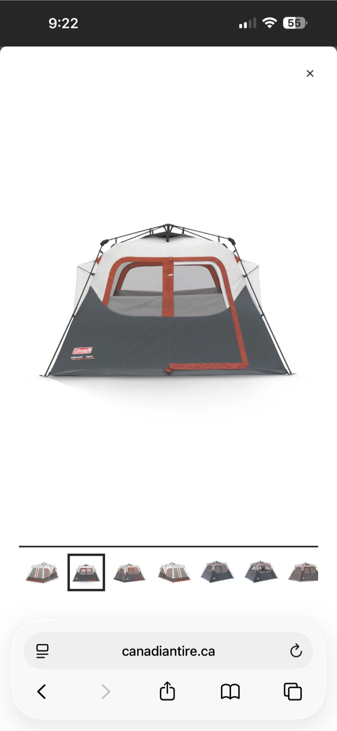 Coleman Instant Tent, 6-Person - photo 3