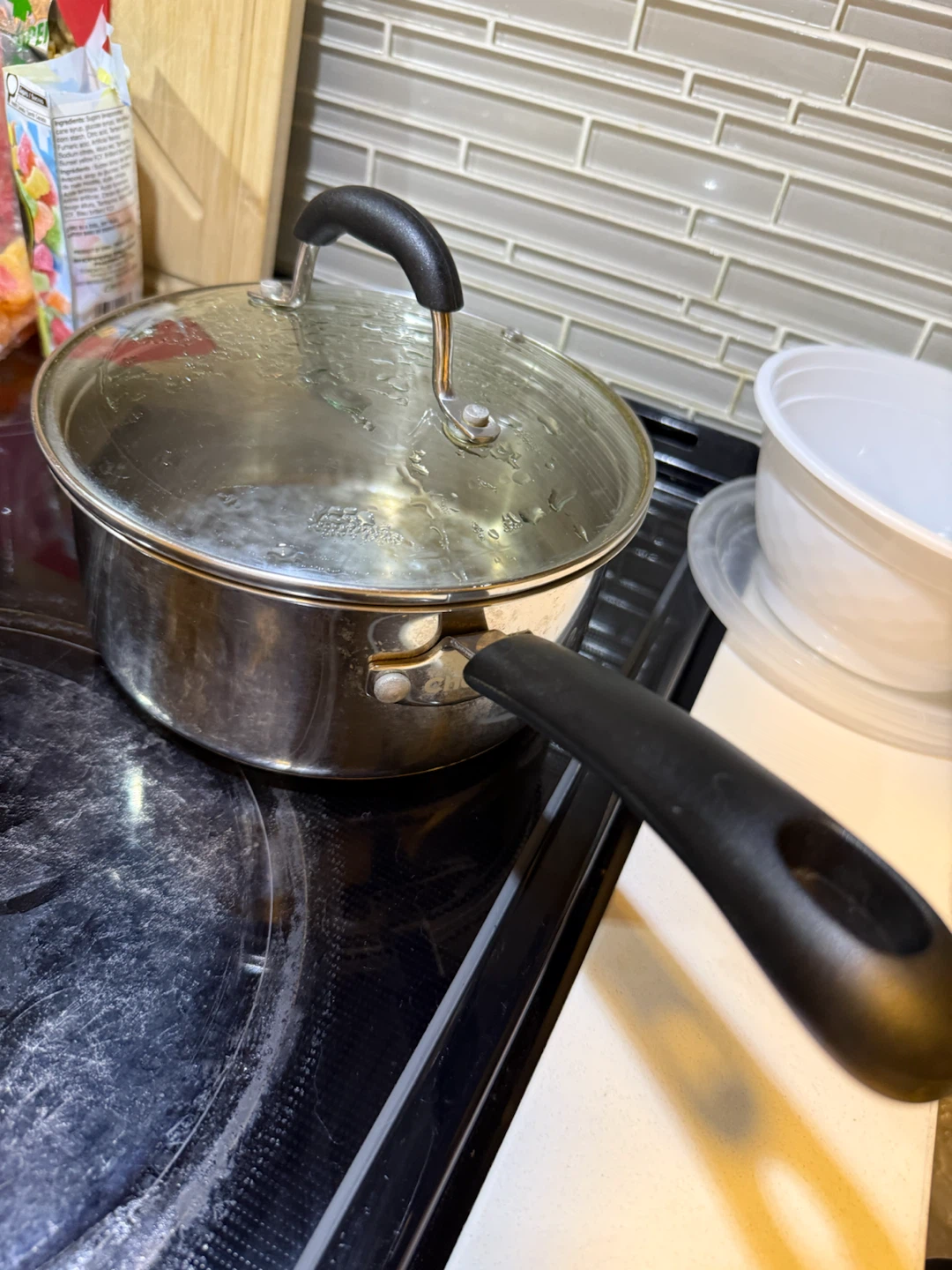 Stainless Steel Saucepan with Lid - photo 2