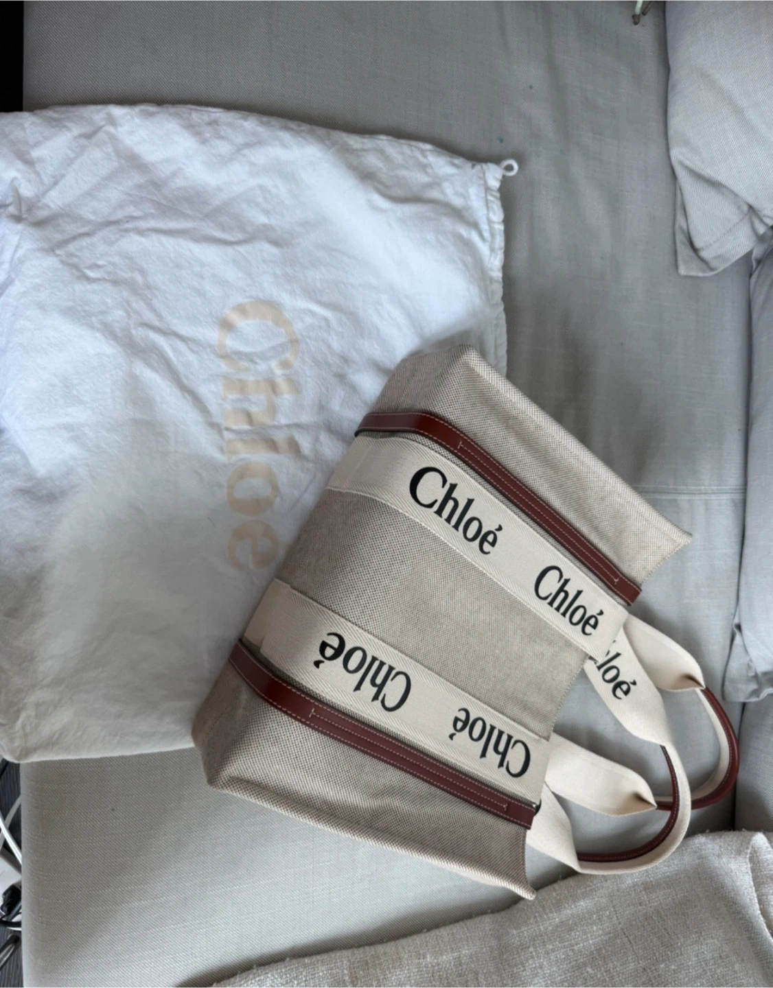 Chloe Tote Bag with cert and receipt