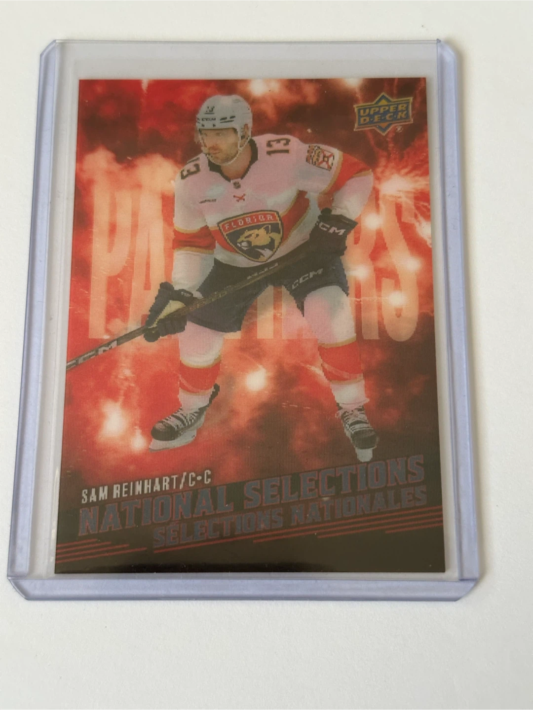 Tim Hortons Sam Reinhart National Selections Hockey Card NS-9