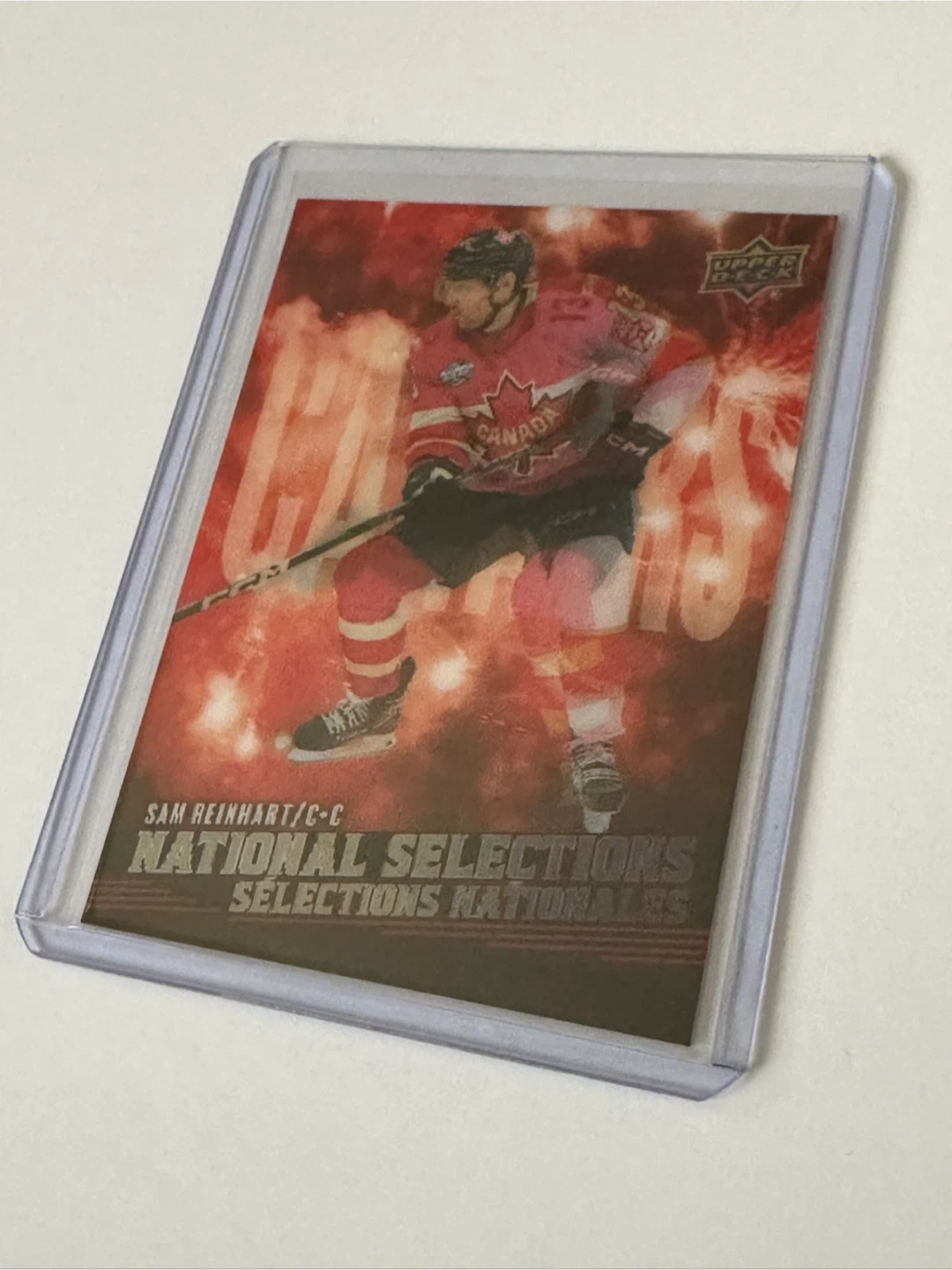 Tim Hortons Sam Reinhart National Selections Hockey Card NS-9 - photo 2