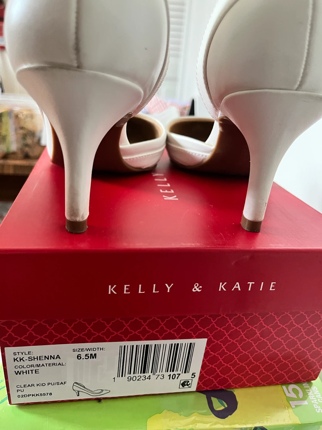 Kelly & Katie Women's Kk-Shenna White Pumps Size 6.5M - photo 2