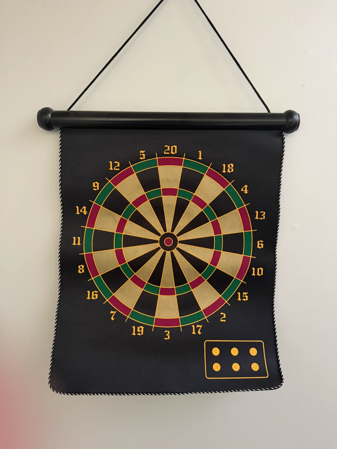 Durable Dartboard for Indoor Fun