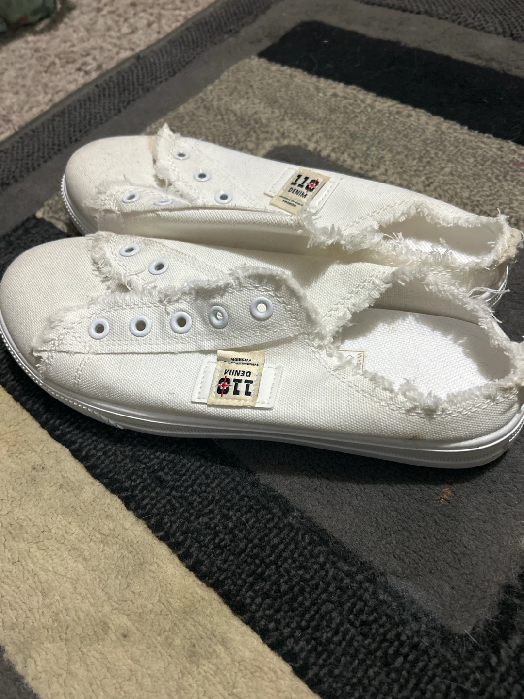 White Canvas Sneakers
