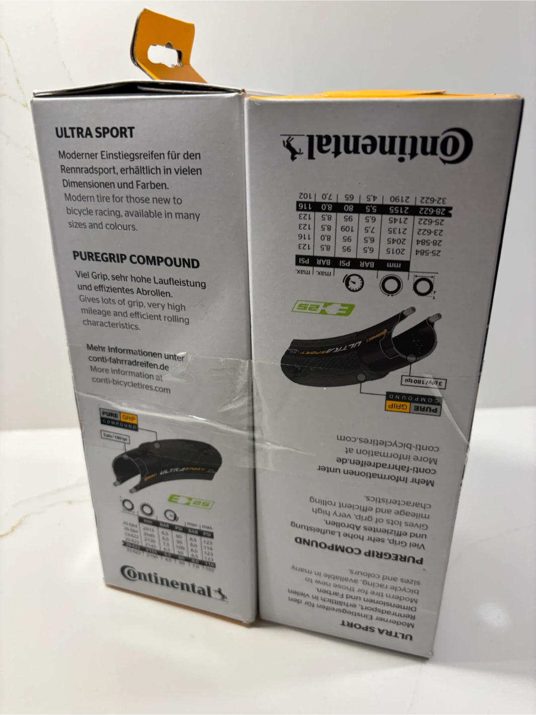 Continental Ultra Sport III Tires 700 x 28, Clincher, Folding - photo 5