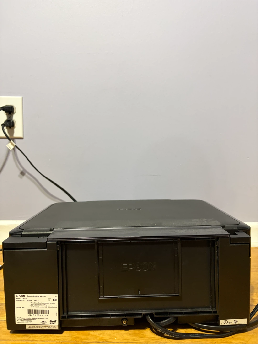 Epson Stylus NX330 All-in-One Printer - photo 5