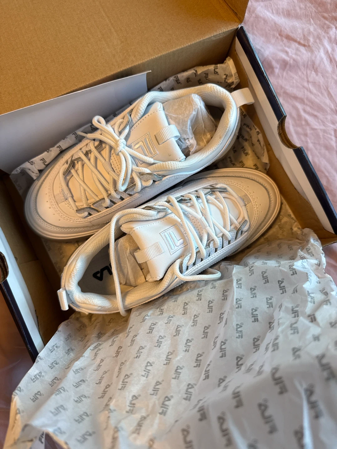 Fila Disruptor II Women's Sneakers White Size 6.5 - photo 2