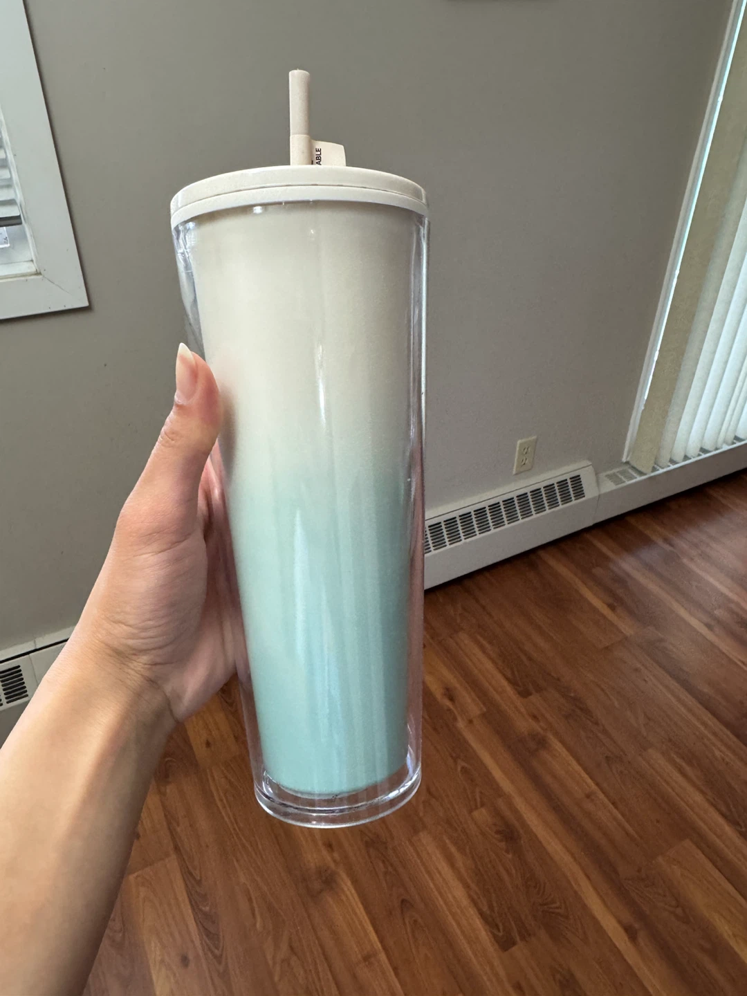 Tim Hortons 24 oz Reusable Tumbler with Straw