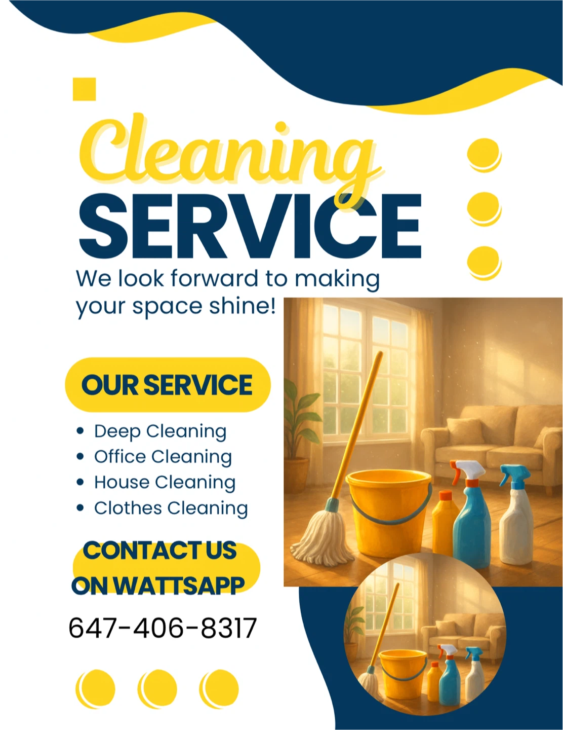 Cleaning Services Available