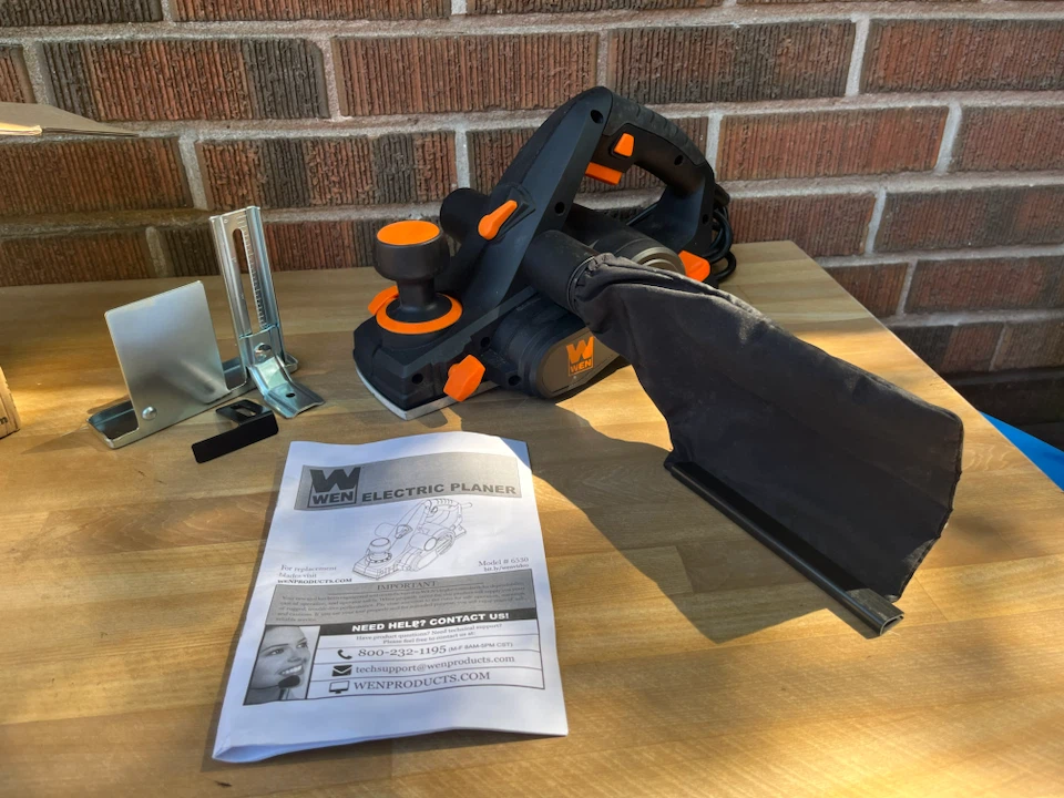 WEN 6 Amp 3-1/4” Electric Hand Planer - photo 3