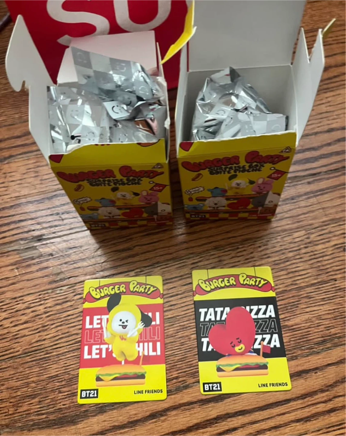 BT21 Burger Party Surprise Box