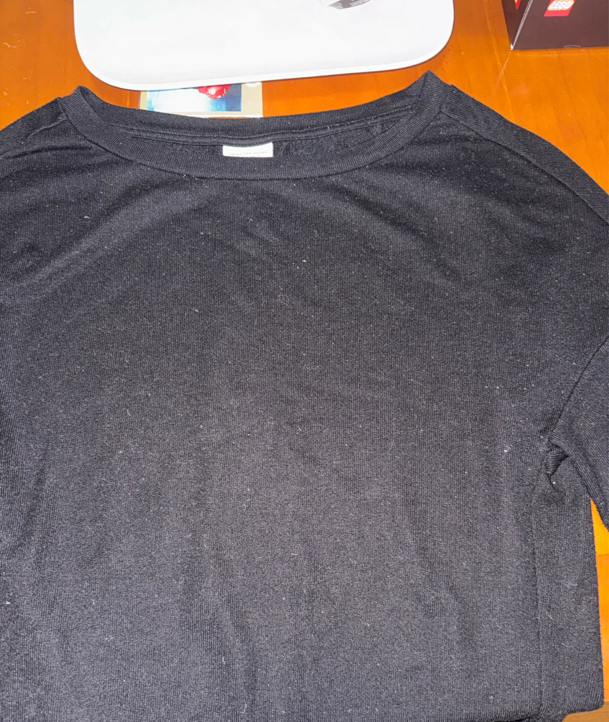 Black medium long Sleeve Top