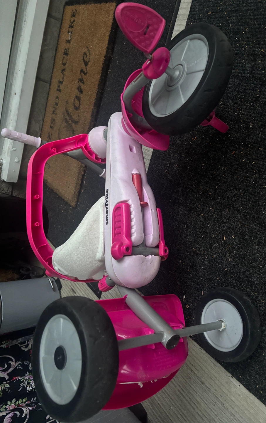 Cute Smartrike 3-in-1 Pink Toddler Tricycle - photo 4