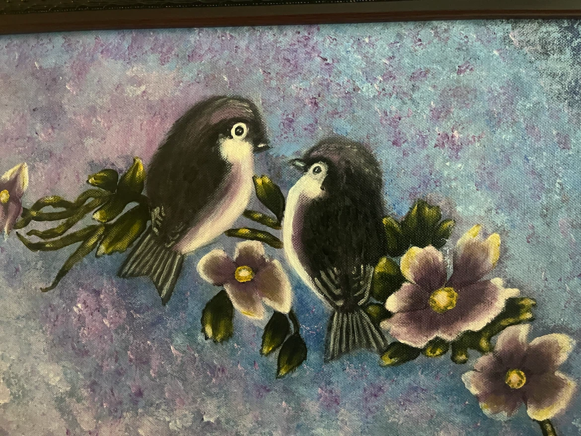 Art-Original Art - Acrylic Painting by Leila - photo 2