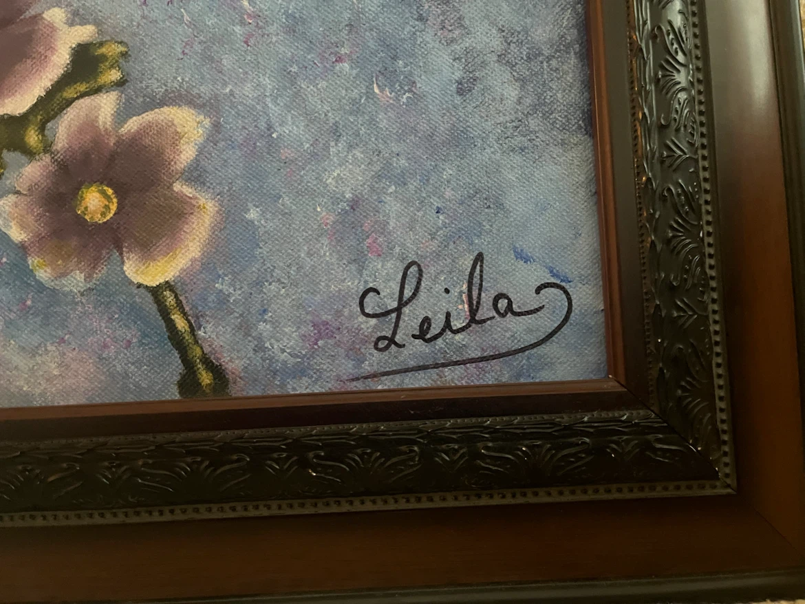 Art-Original Art - Acrylic Painting by Leila - photo 3
