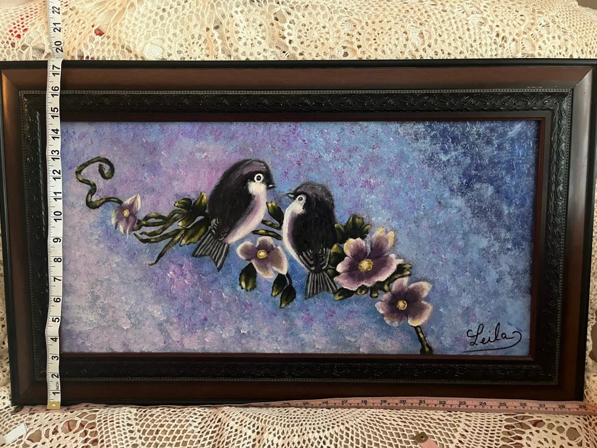 Art-Original Art - Acrylic Painting by Leila - photo 4
