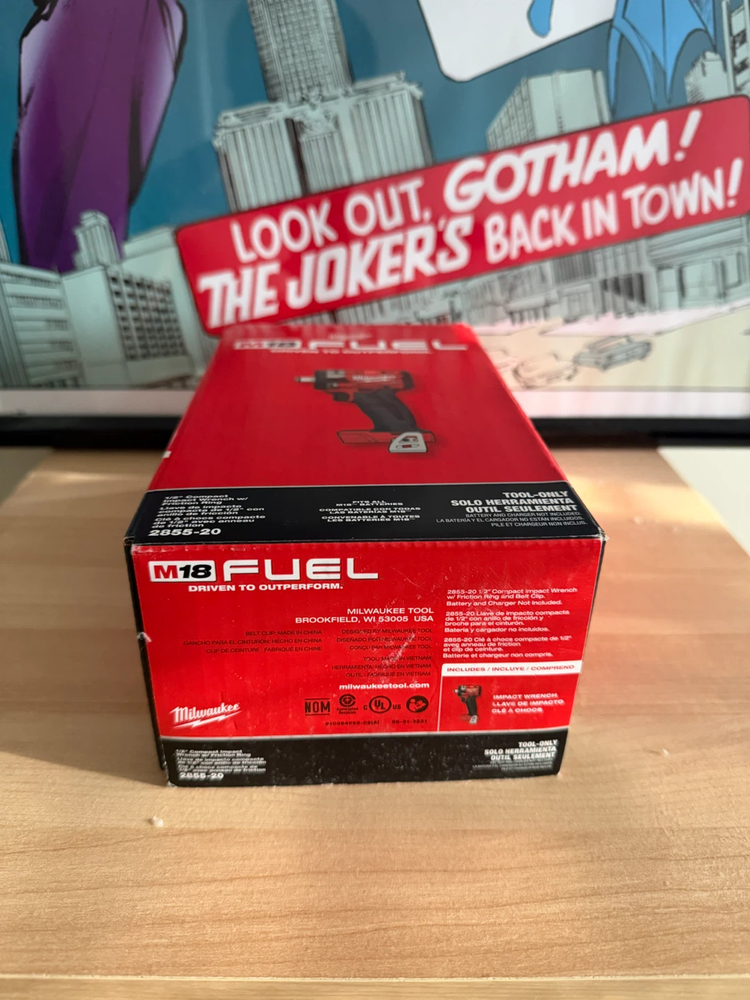 Milwaukee M18 FUEL 1/2" Compact Impact Wrench Tool Only - photo 3