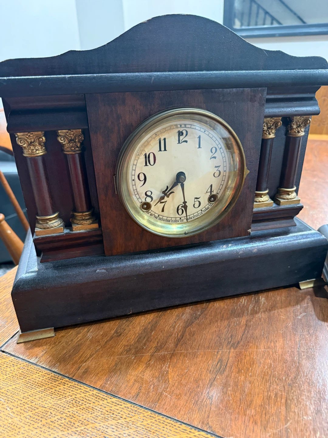 Vintage Mantel Clock - photo 2
