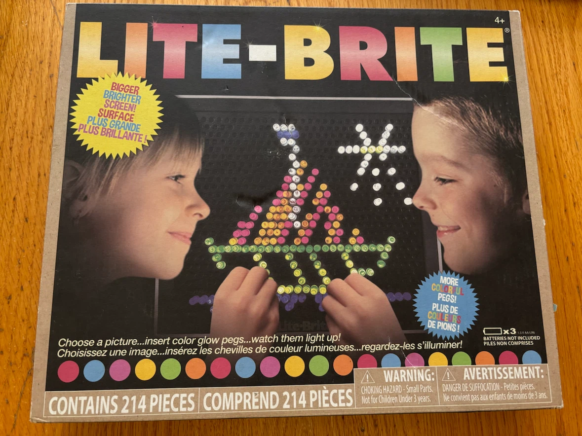 Lite-Brite Magic Screen Toy
