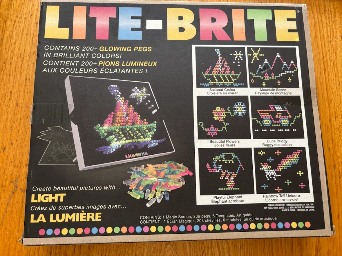 Lite-Brite Magic Screen Toy - photo 2