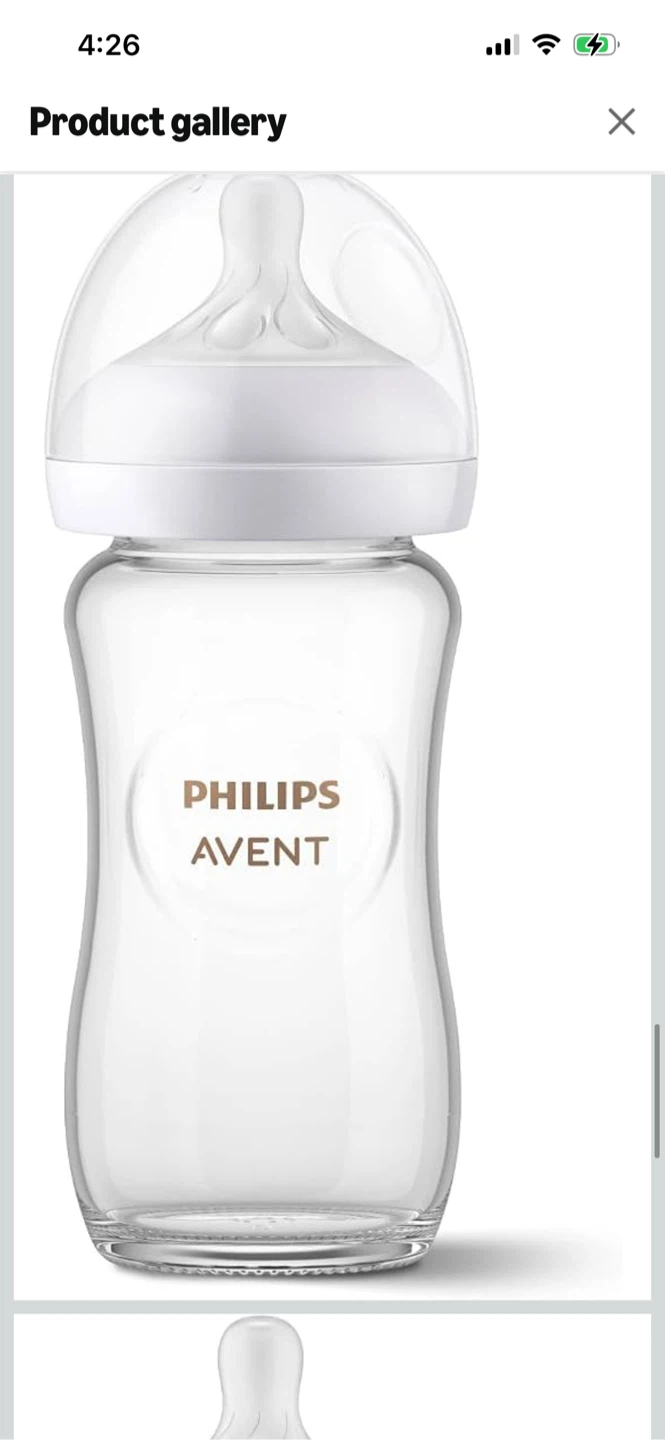 Brand New-Philips Avent Glass Baby Bottles 240ml & 4oz