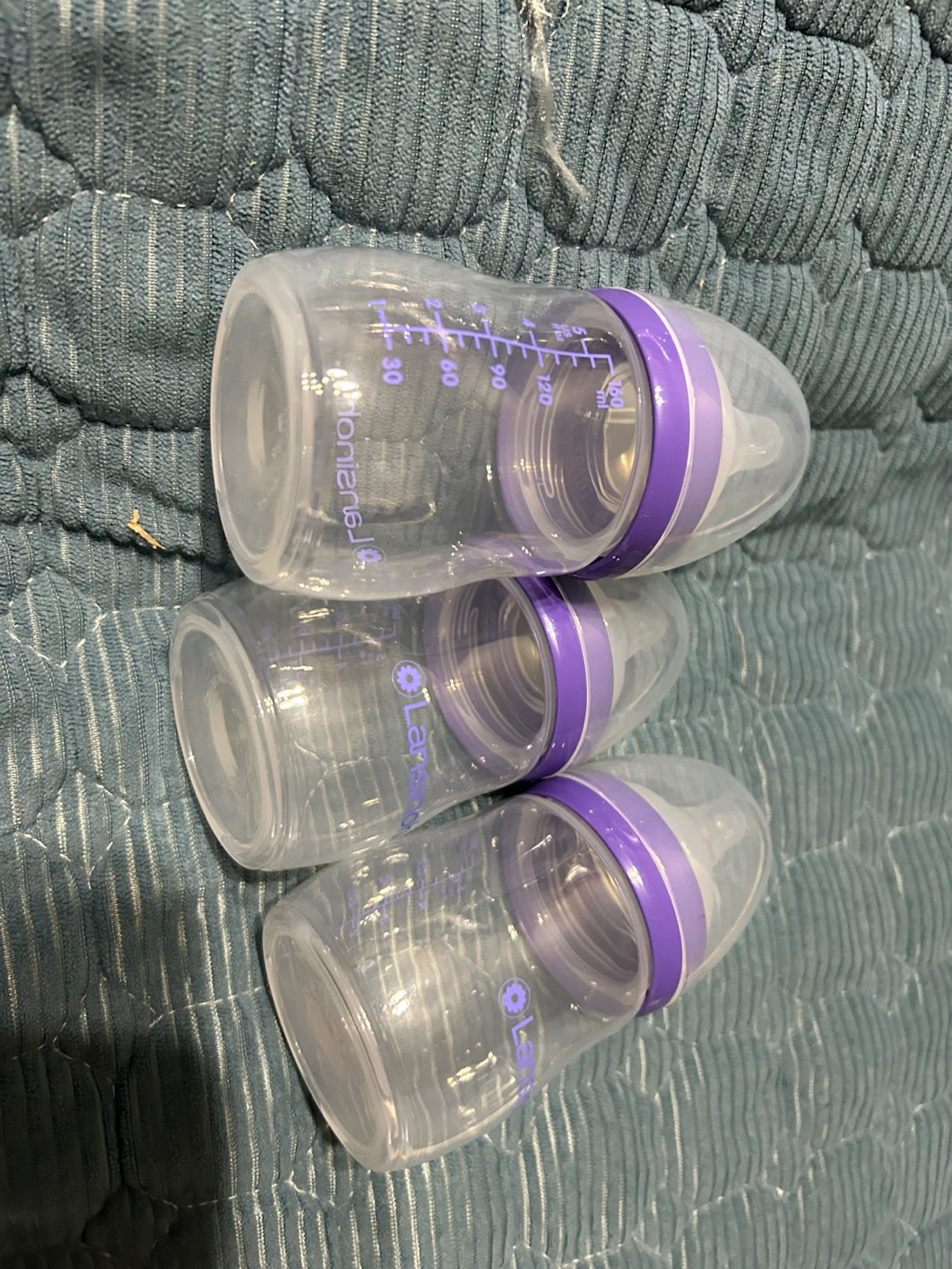Brand New-Lansinoh Anti-Colic Baby Bottles - 5 Ounce, Pack of 3 - photo 5