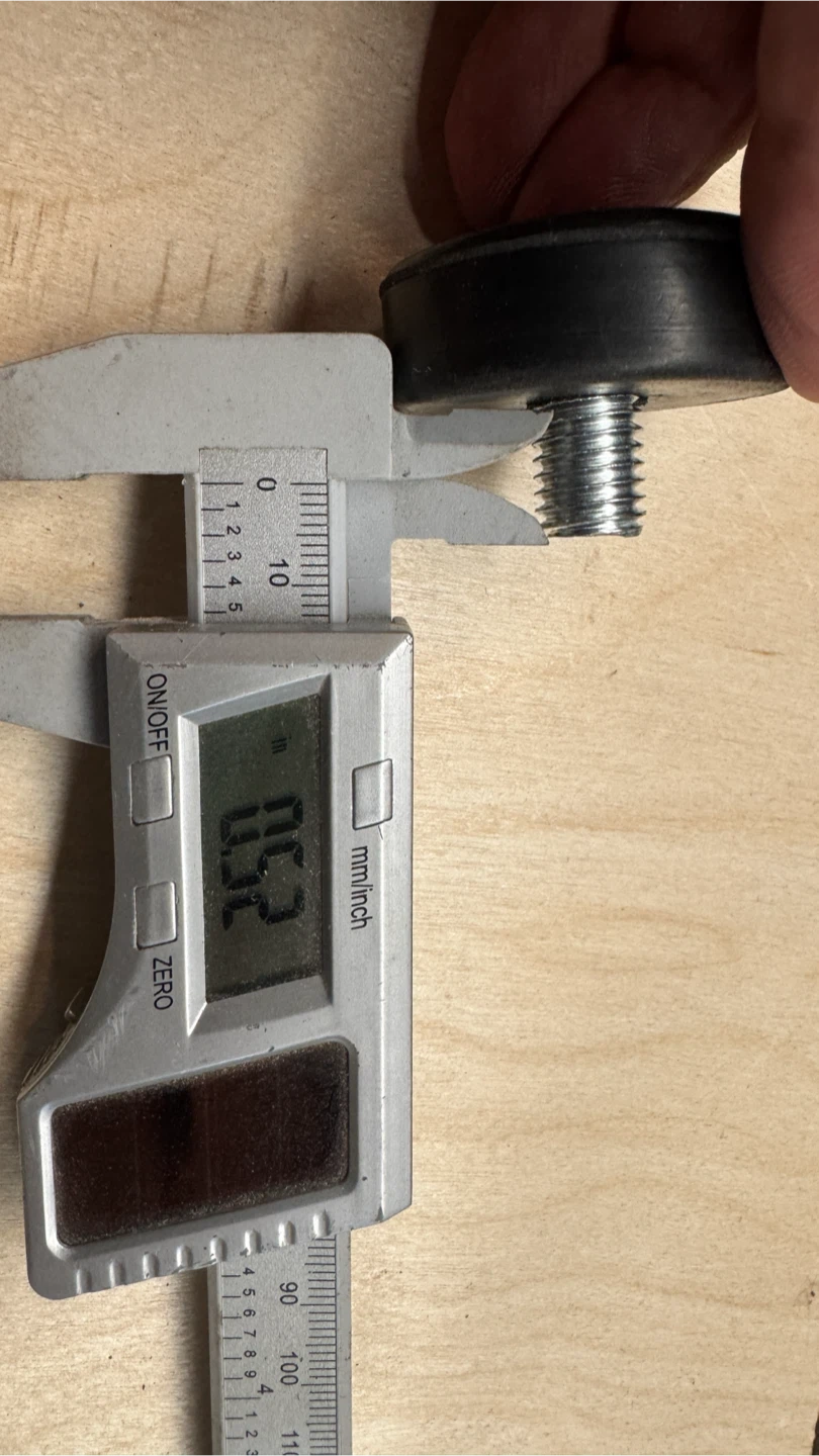 Rubber Feet Isolation Mounts with Threaded Bolts - photo 5