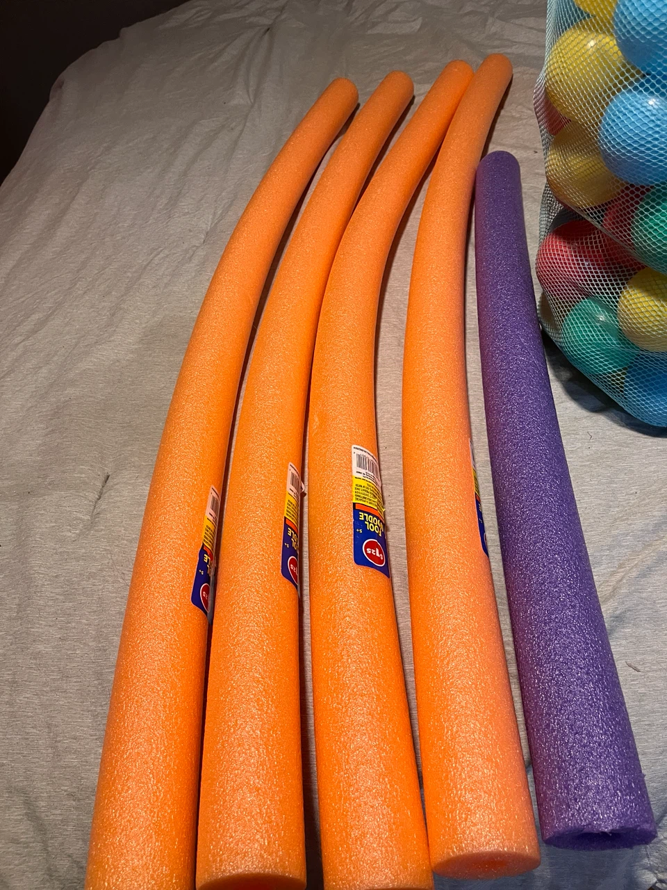 Pool Noodles & Bag of Play Balls - photo 3