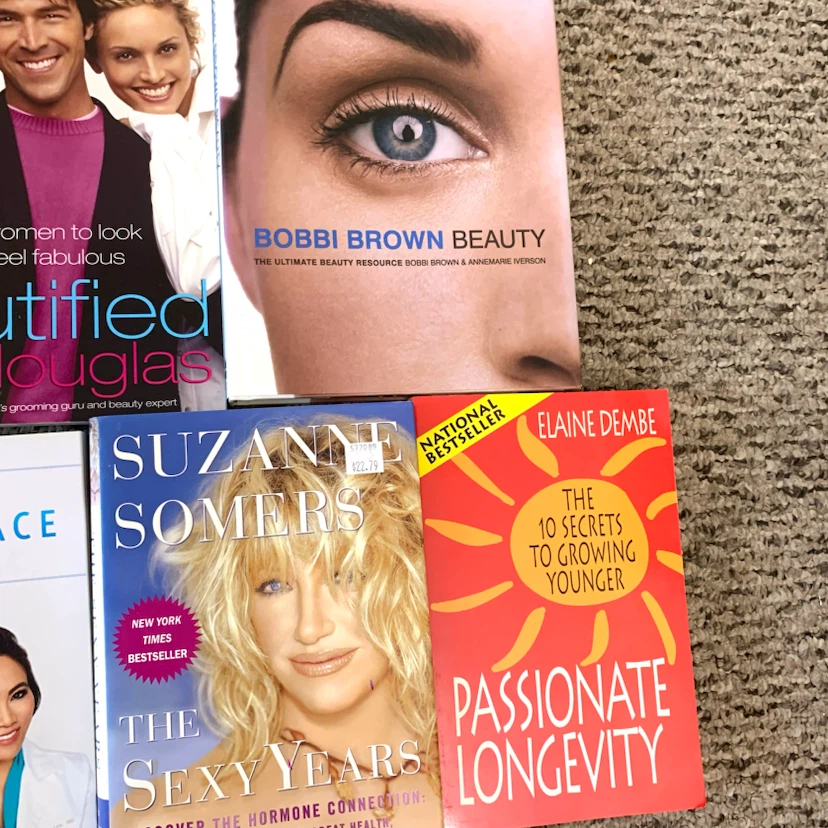 Beauty Books Anti Aging Skincare Health Wellness Book Lot of 9 - photo 3