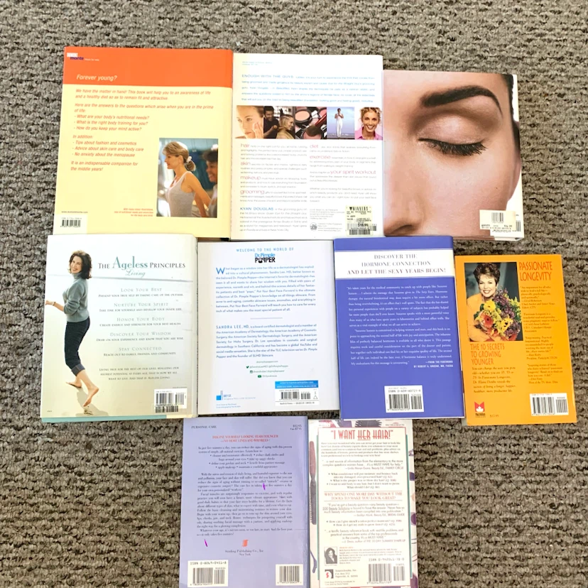 Beauty Books Anti Aging Skincare Health Wellness Book Lot of 9 - photo 5
